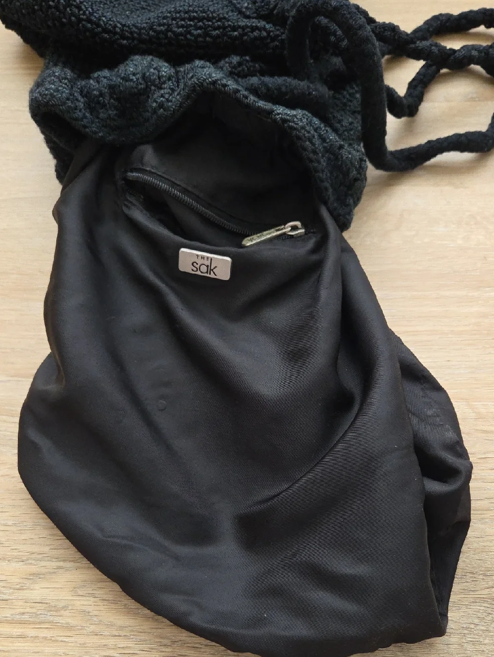 The Sak Y2K Boho Crochet Vintage Backpack